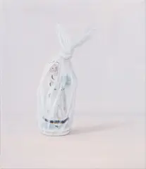Ornament 1 by Emily Wolfe, oil on canvas, offered Oct 2018