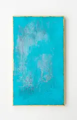 Johl Dwyer, Crop, plaster, acrylic, enamel, 24carat gold on cedar panel