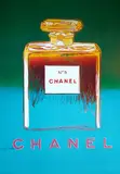Chanel 1997 by Andy Warhol, vintage poster printed for the Foundation for the Visual Arts/Artist Rights Society, New York, sold Oct 2018