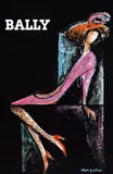 Alain Gauthier, Bally (Woman), French vintage poster