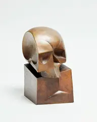John Haines, Skull, bronze, 2/5