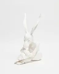 Annie McIver, Untitled – Hare, hand-built ceramic