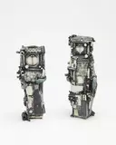 Ted Dutch, King and Queen Signaller Figures, earthenware