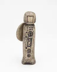 Ted Dutch, Large Signaller Figure, earthenware