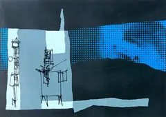 The Horseman by Ted Dutch, silkscreen print, 22/36, sold Oct 2018