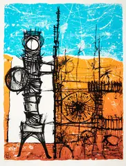 Gaurdian by Ted Dutch, silkscreen print, AP, sold Oct 2018