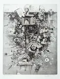 Gary Tricker, Untitled, etching, AP