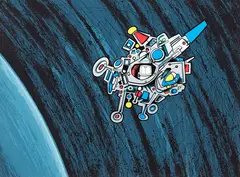 Ted Dutch, Orbiter, silkscreen print, 4/70