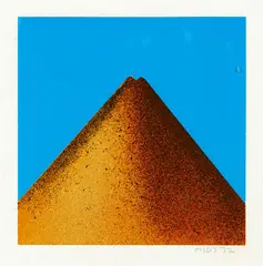 Michael Smither, Untitled – Taranaki, Screenprint
