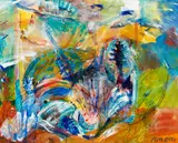 Penny Otto, Studio, oil on canvas