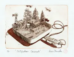 Leon Pericles, Antipodean Casserole, lithograph, AP