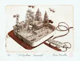 Leon Pericles, Antipodean Casserole, lithograph, AP