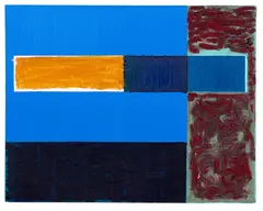 Philip O’Sullivan, A Warning of Burning Lakes, oil on canvas