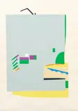 Gordon Crook, Island Bay, screenprint, 3/10