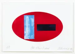 At this hour by Gretchen Albrecht, lithograph, AP, sold Oct 2018