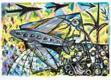 Philippa Blair, Destination, screenprint, 72/126