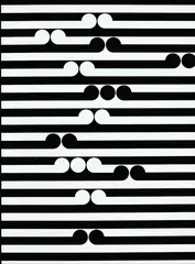 Tama by Gordon Walters, screenprinted poster, sold Oct 2018