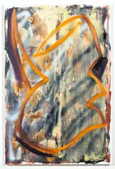 Stella Corkery, Friendly Association, oil on canvas (2013)