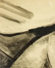Colin McCahon, Northland, ink and wash on paper
