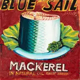 Dick Frizzell, Mackerel, enamel on board
