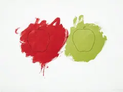 Billy Apple, Cut, offset lithography on T.H. Saunders paper, 14/25