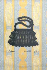Jacqueline Fraser, Hitman, oilstick on Parisian fabric