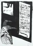 Bill Hammond, Untitled, lithograph, 34/100