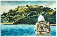 Pukemata – Return I by Stanley Palmer, monotype, sold Jul 2018