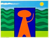 Michael Illingworth, Tawera, screenprint from the Barry Lett multiples