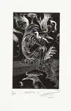 Bill Hammond, Pretty 2, lithograph, 1/24