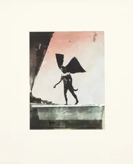 Jason Greig, Blind Gaurdian, monoprint, 1/1