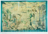 Bill Hammond, Jingle Jangle Morning, screenprinted poster printed by Christchurch Art Gallery Te Puna O Waiwhetu in support of the