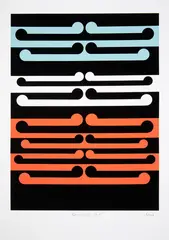 Painting No. 7 by Gordon Walters, colour screenprint, ed. of 100 (2016), offered Jul 2018