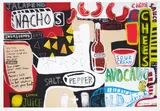 Sam Leitch, Jalapeno Nachos, lithograph, 2/35