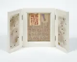 Julia Morison, Amalgame 71, mixed media on artist’s wooden construction