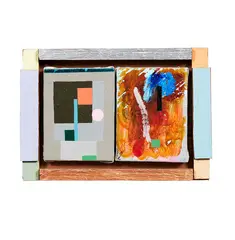 Untitled by Andrew McLeod, mixed media, offered Jul 2018