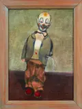 Richard McWhannell, ‘Clown’ – from a tin and cloth toy