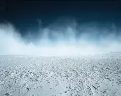 Anne Noble, White Noise #1, inkjet print, Pigment on paper, 2/10, 2008