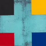 Stephen Bambury, "Of An Inwardness Deepened" (Green)