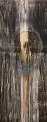 Untitled by Luise Fong, gouache and resin on foamboard, offered Jul 2018