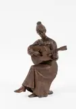 Ken Kendall, Louise and her Guitar, bronze, 2/10