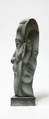 Tim and Me by Terry Stringer, patinated cast bronze, sold Jul 2018