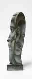 Terry Stringer, Tim and Me, patinated cast bronze