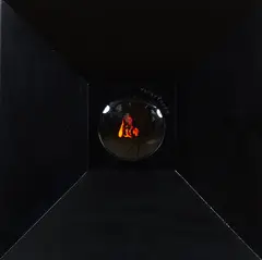 Di ffrench, Viewfinder, cibachrome, convex glass, powder-coated aluminium, 1993