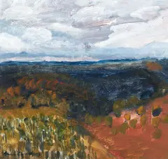 Anna Caselberg, Untitled, oil on board
