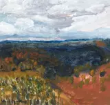 Anna Caselberg, Untitled, oil on board