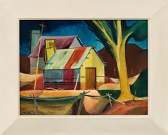 William Reed, Otago, oil on canvas board