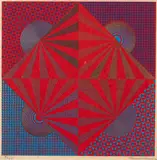 Mervyn Williams, Untitled, colour screenprint, 35/50
