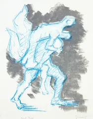 Untitled by Jacques Lipchitz, lithograph, Final Proof, sold Jul 2018
