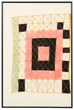 Allen Maddox, Towards a Certain Degree of Refinement, mixed media on Steinbach paper